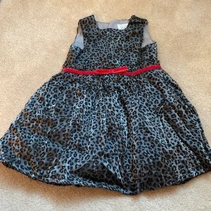 Carters•dressy leopard•dress•12 months